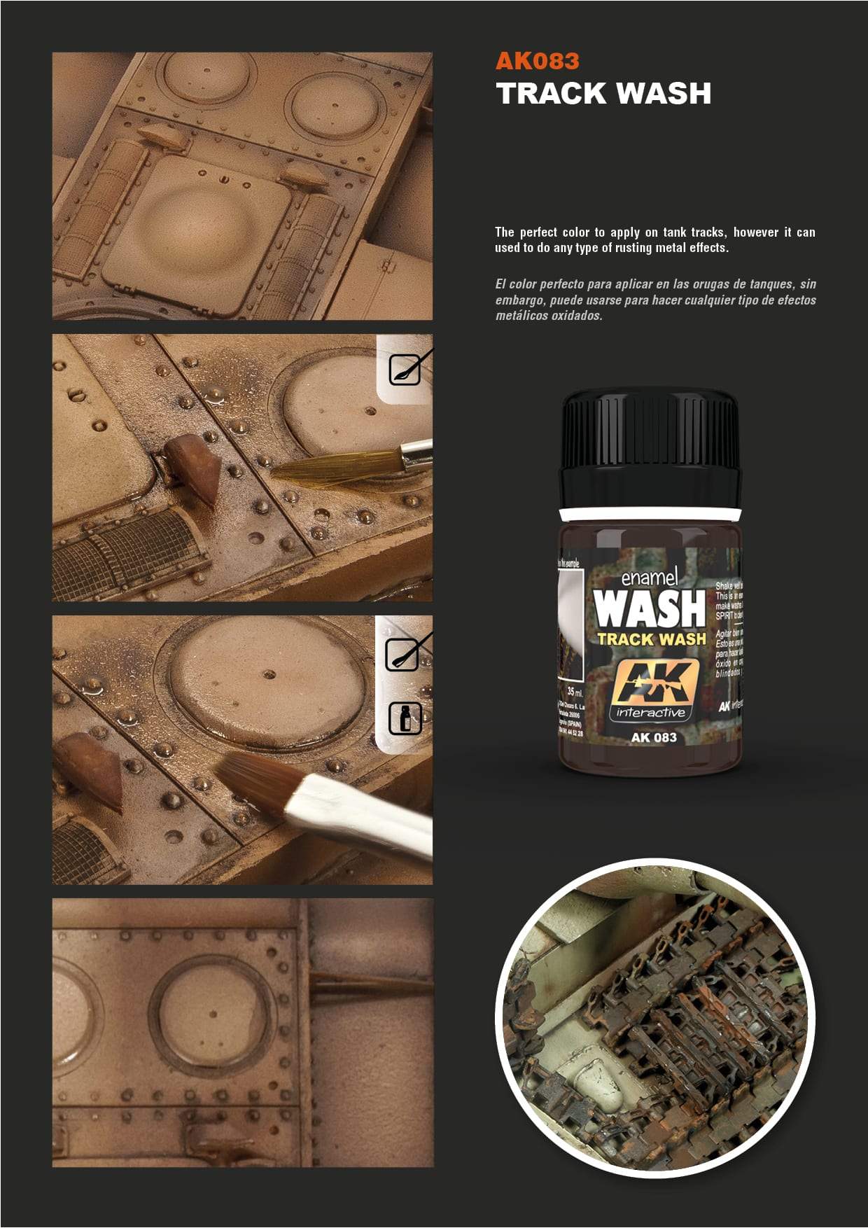 AK Interactive Track Wash - Image 2