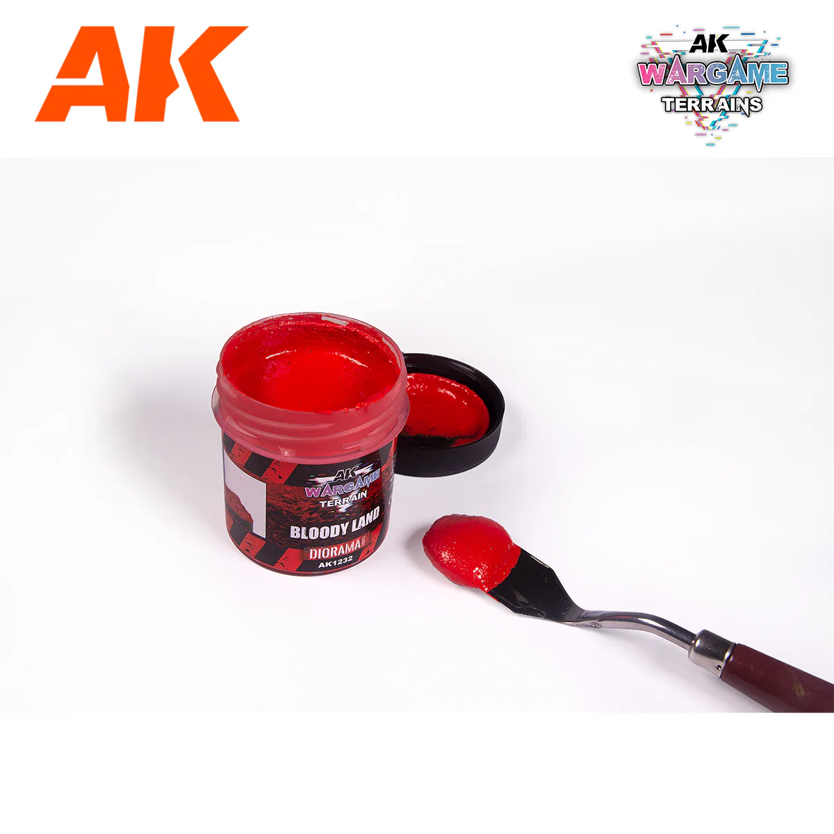 AK Interactive Wargame Battle Ground Terrains Bloody Land - 100ml (Acrylic) - Image 2