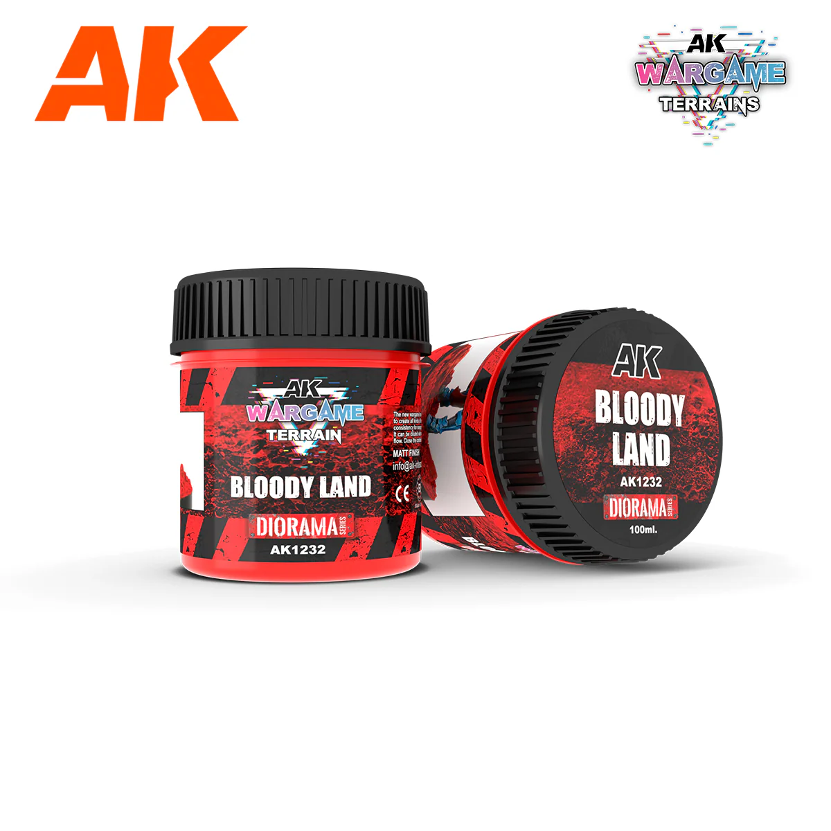 AK Interactive Wargame Battle Ground Terrains Bloody Land - 100ml (Acrylic) - Image 4