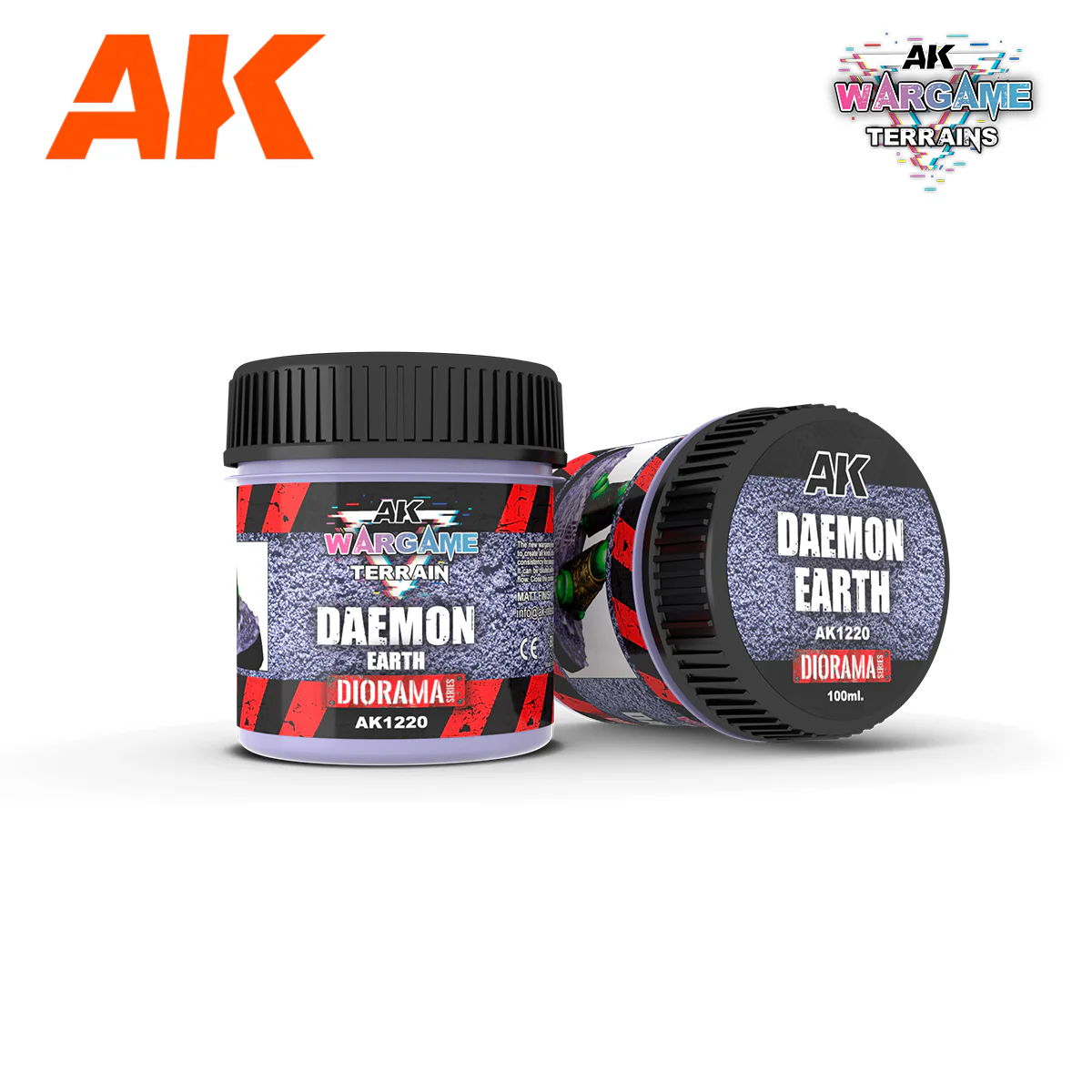 AK Interactive Wargame Battle Ground Terrains Daemon Earth - 100ml (Acrylic) - Image 4