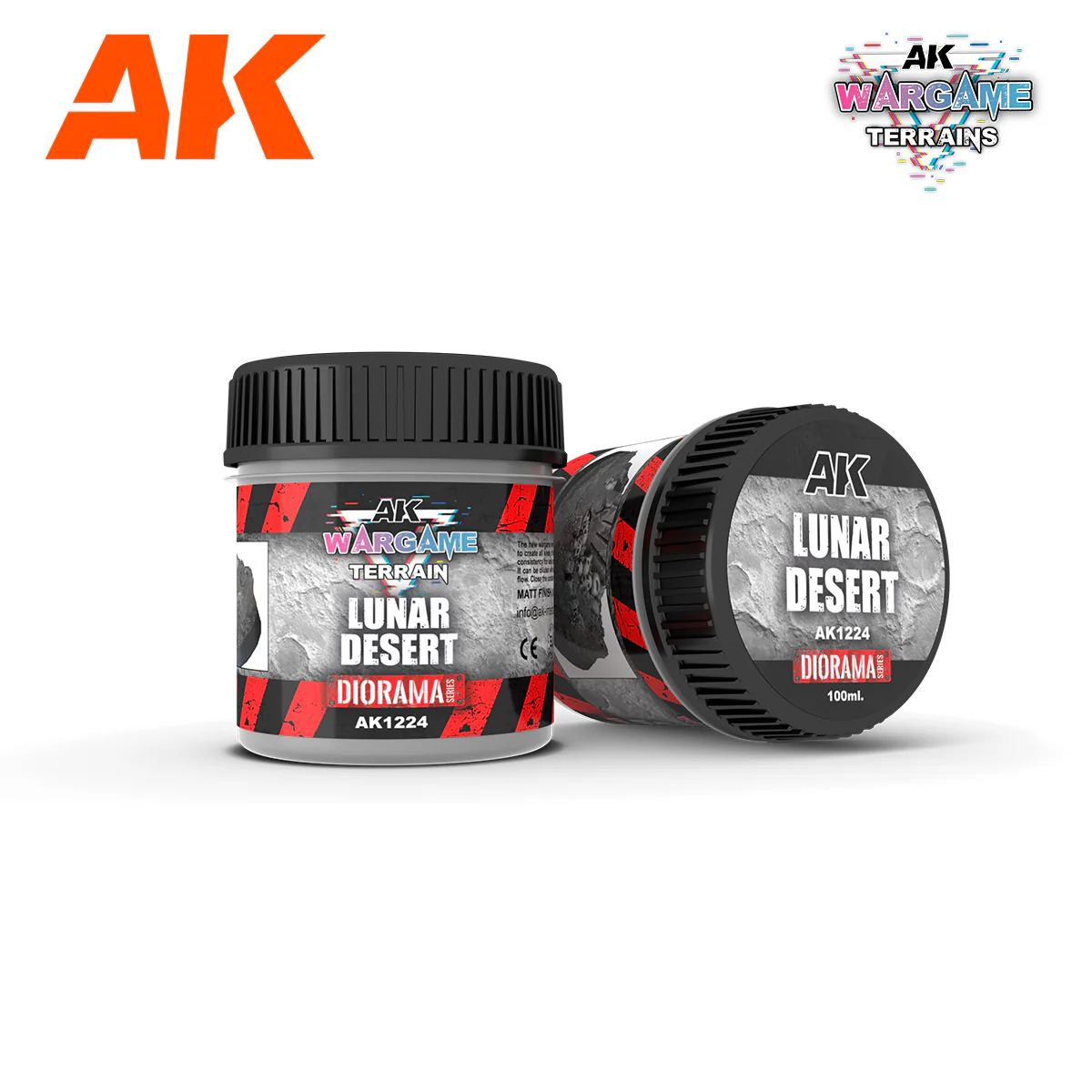AK Interactive Wargame Battle Ground Terrains Lunar Desert - 100ml (Acrylic) - Image 4