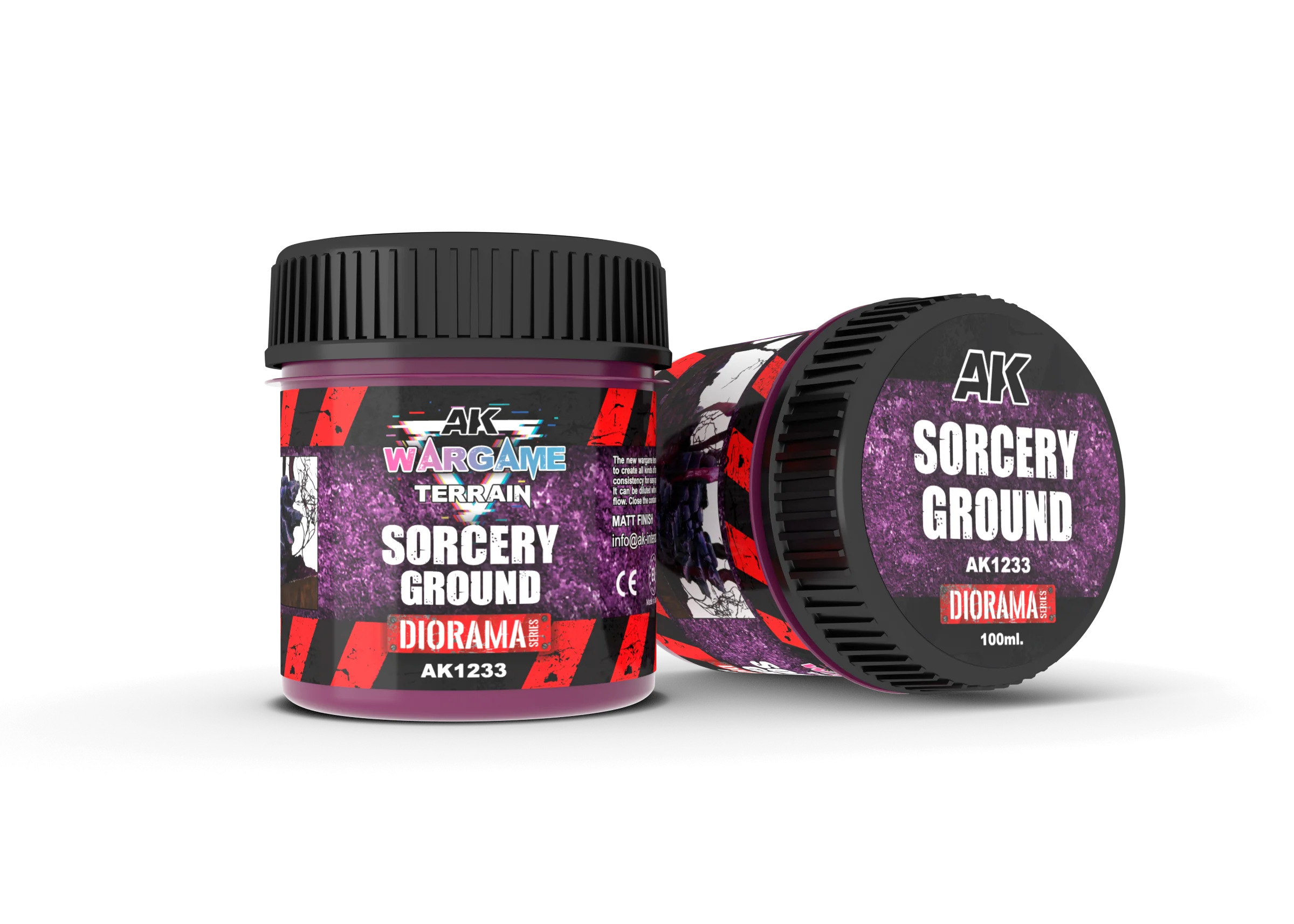 AK Interactive Wargame Battle Ground Terrains Sorcery Ground - 100ml (Acrylic)