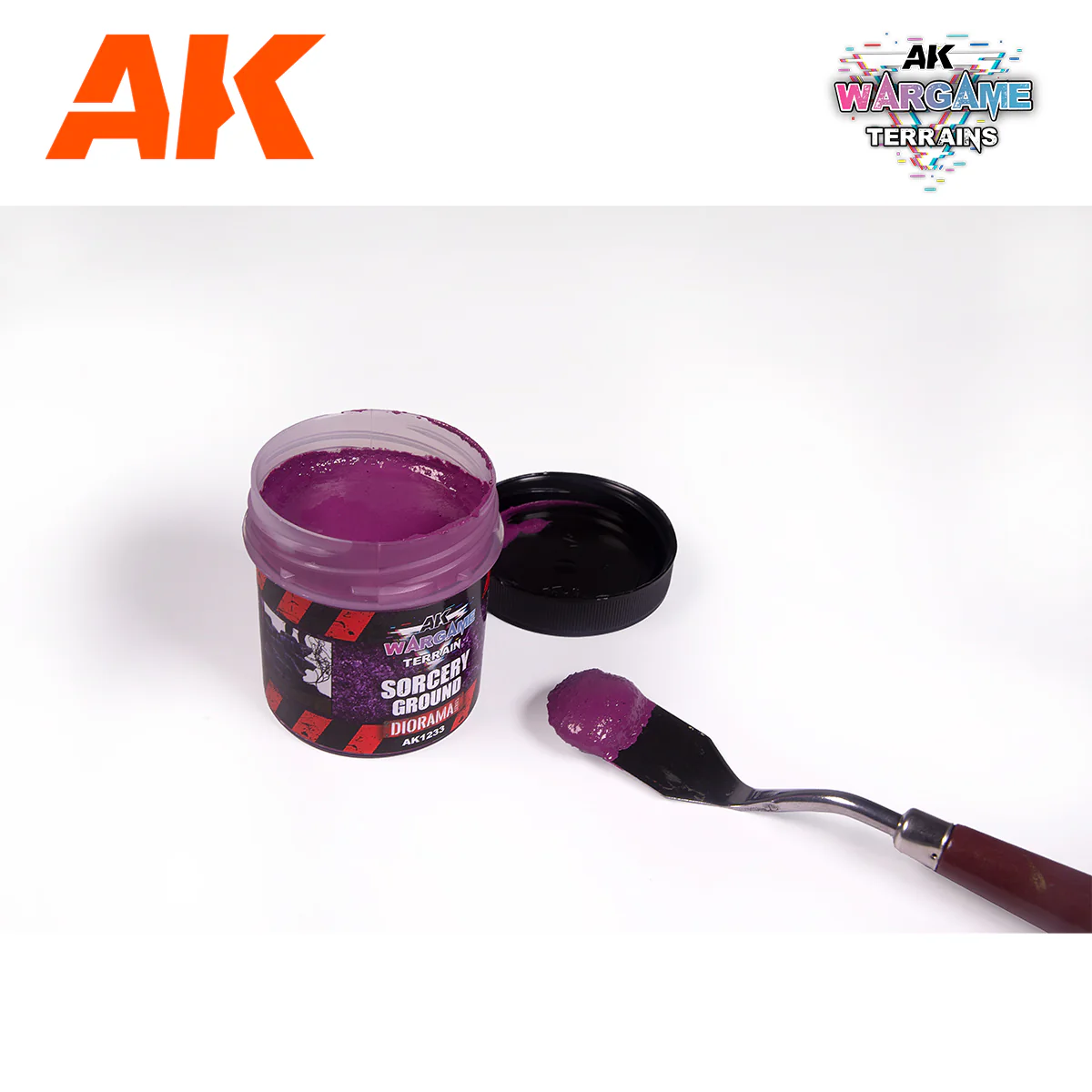 AK Interactive Wargame Battle Ground Terrains Sorcery Ground - 100ml (Acrylic) - Image 2