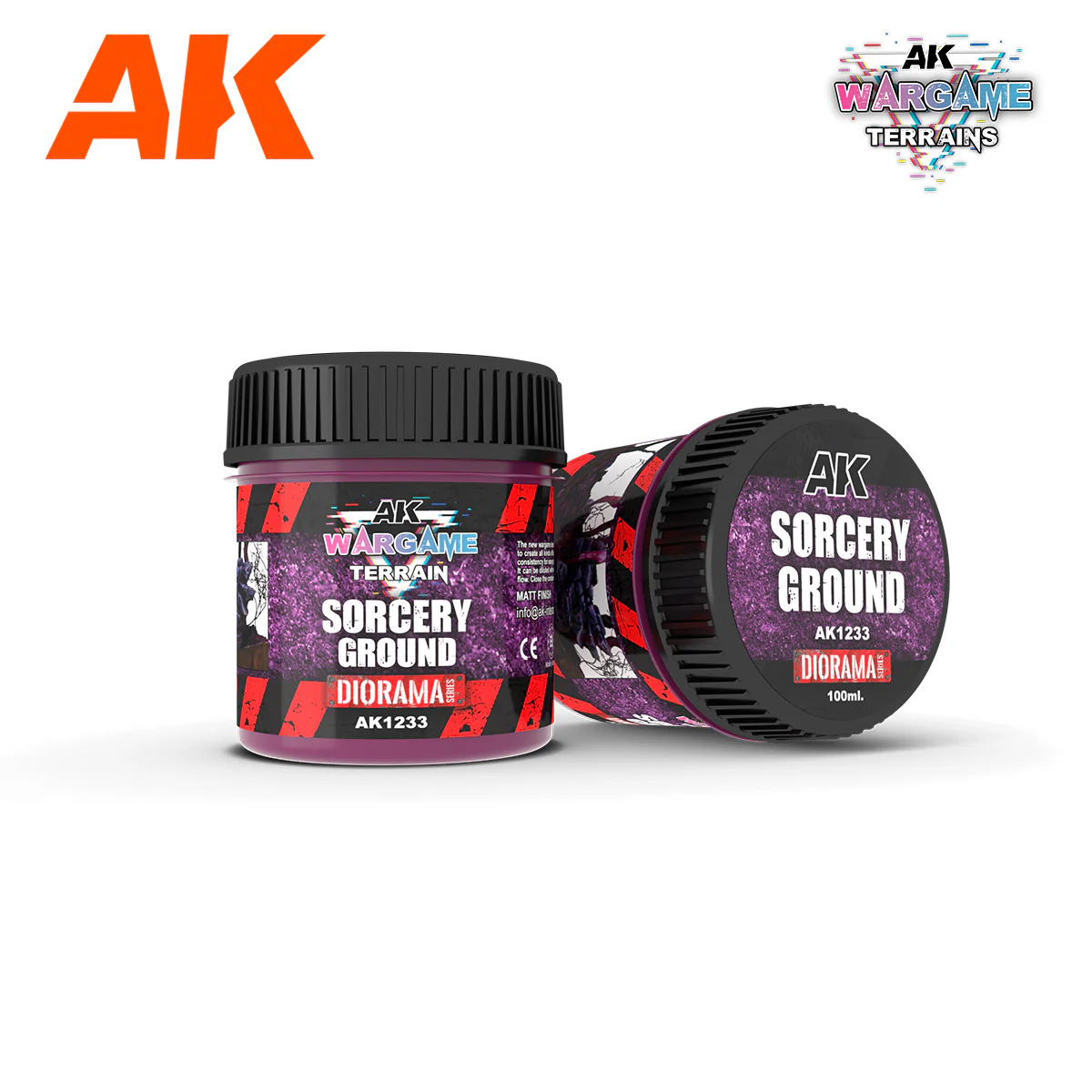 AK Interactive Wargame Battle Ground Terrains Sorcery Ground - 100ml (Acrylic) - Image 4
