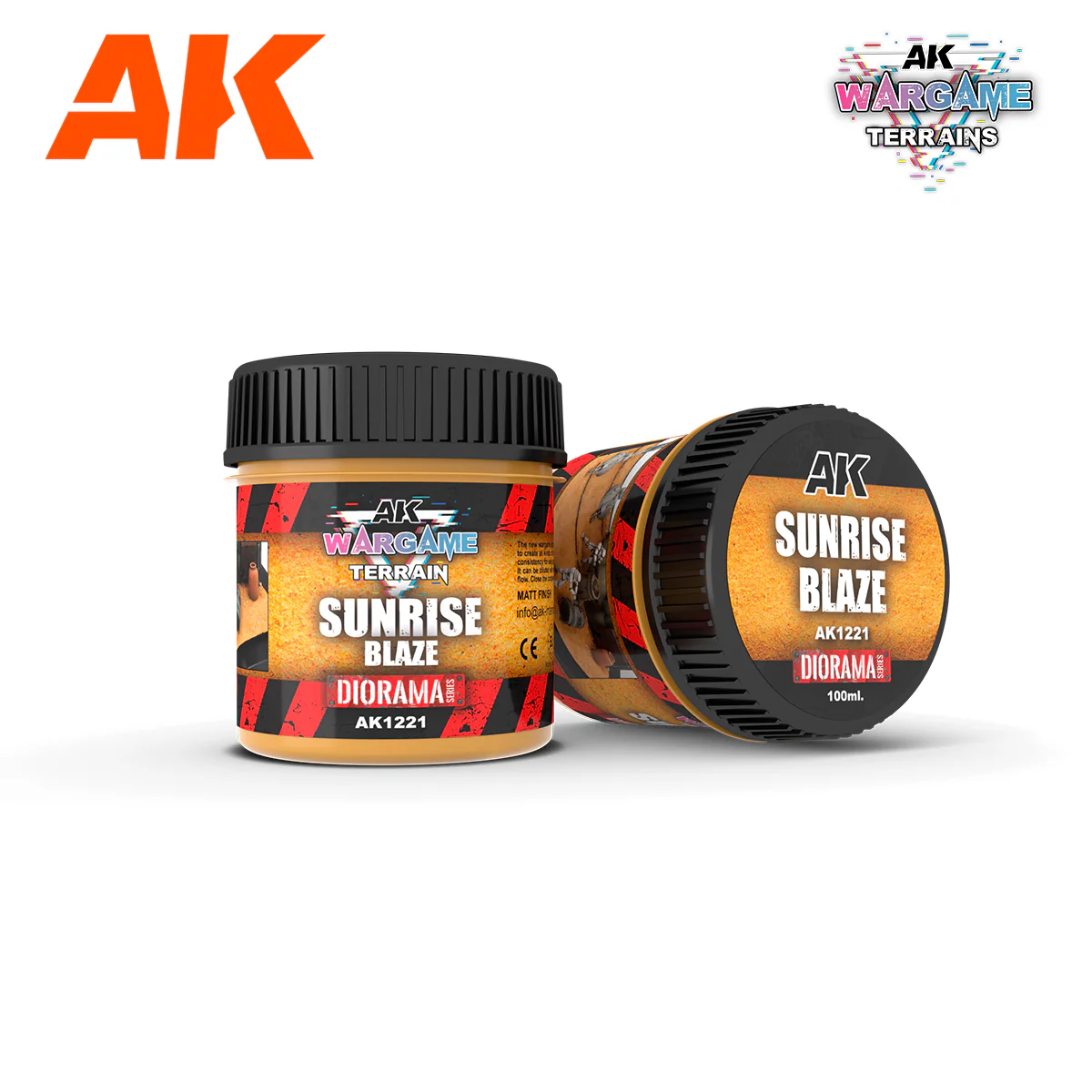 AK Interactive Wargame Battle Ground Terrains Sunrise Blaze - 100ml (Acrylic) - Image 4