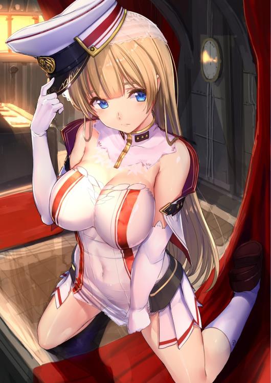 Akasa Ai Illustration Kaigun Musume Scarlet Figure - Image 16