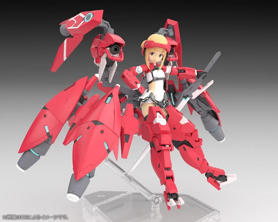 Alice Gear Aegis Megami Device Nodoka Takahata Shimon Model Kit - Image 5