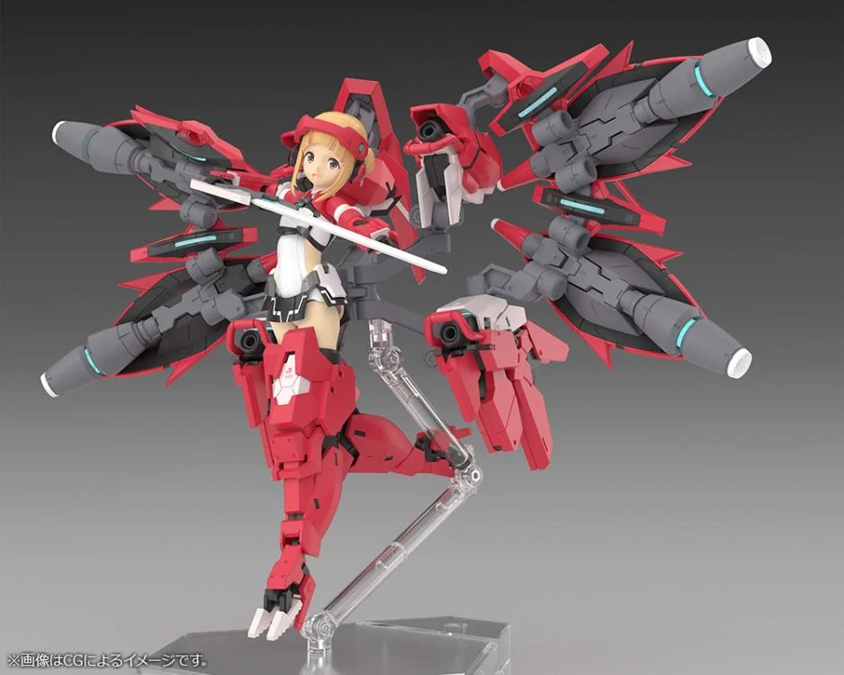 Alice Gear Aegis Megami Device Nodoka Takahata Shimon Model Kit - Image 9