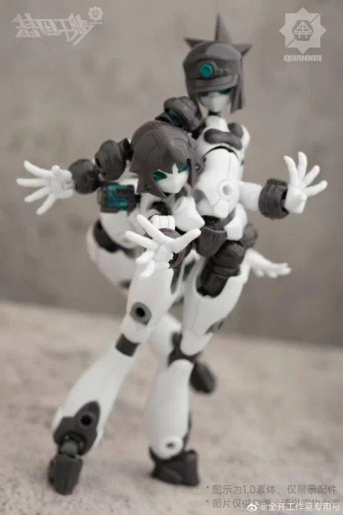 Altered Gene Base Body 02 DOMES 2.0 1/12 Scale Model Kit - Image 12