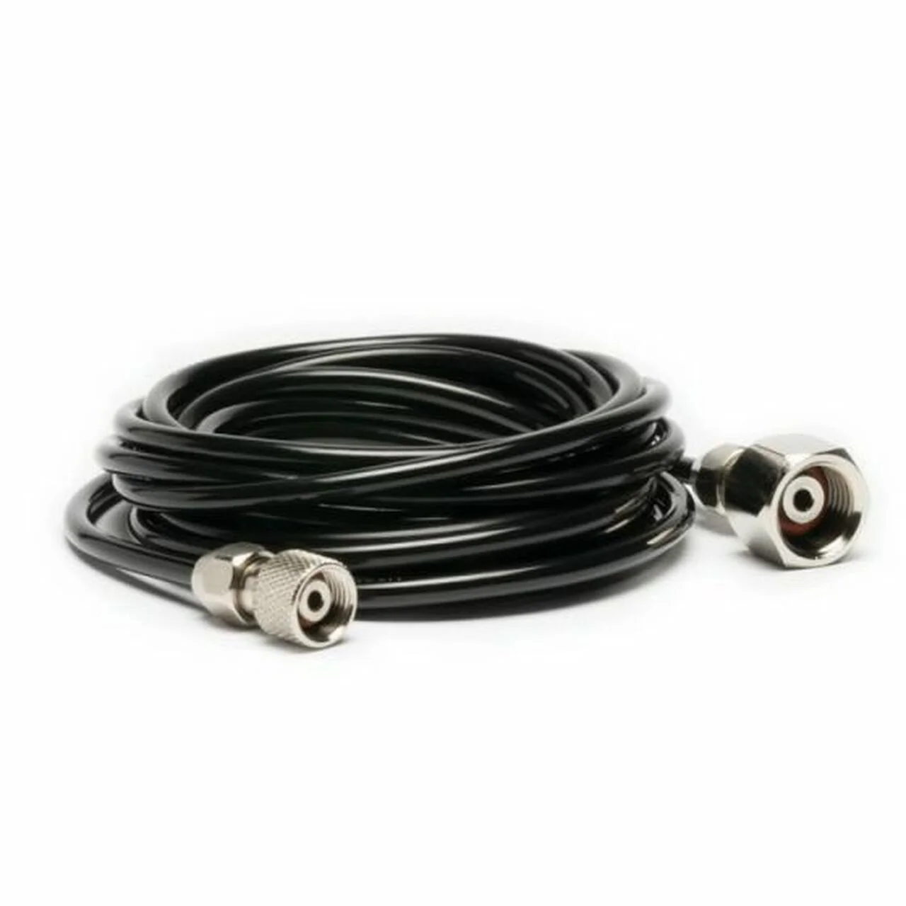 ANEST IWATA 4012 Straight Shot Hose with Fitting, 10 ft L, 1/4 in Compression, 1