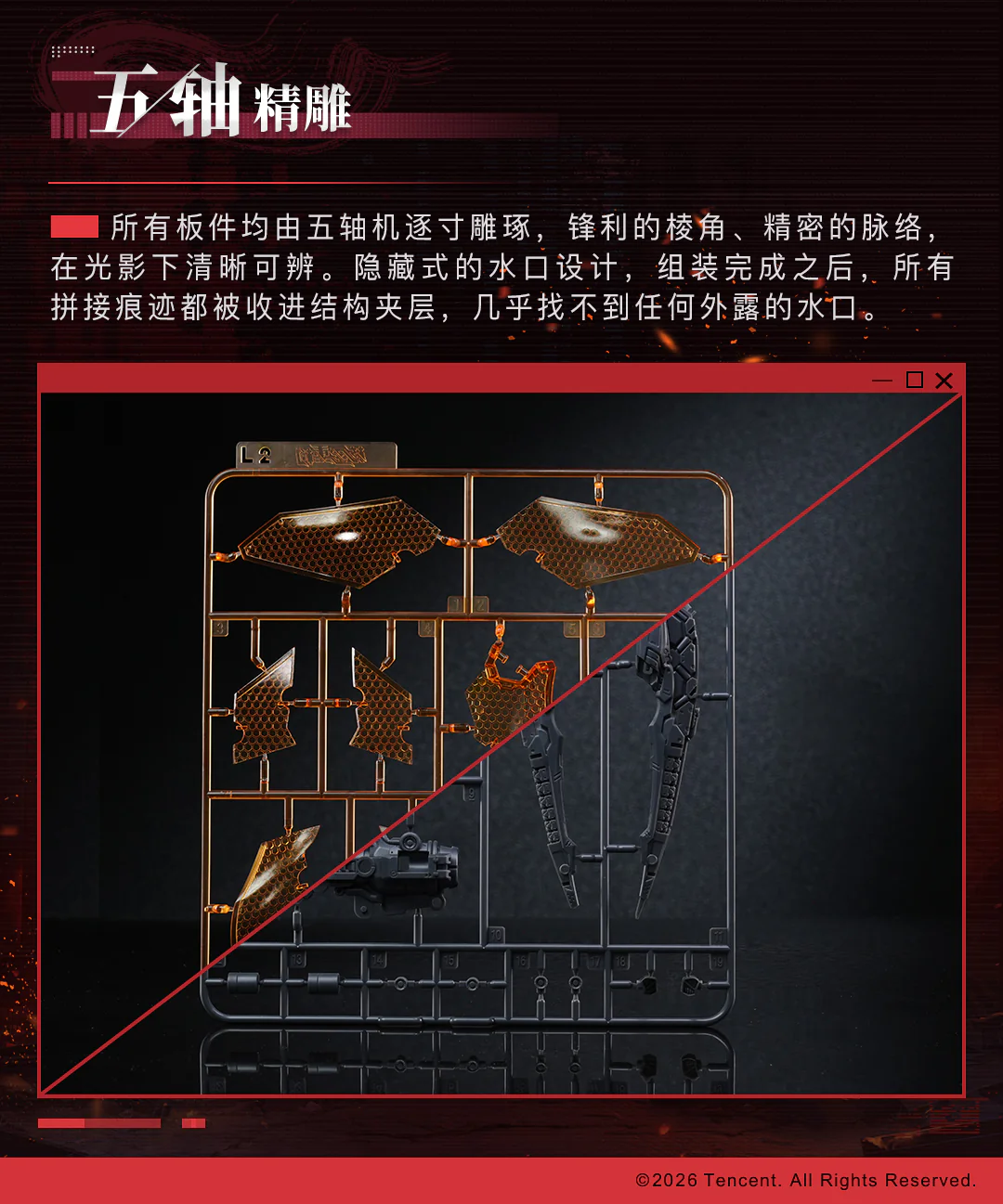 Infinite Dimension Honor of Kings Sun Kai (Crimson Sky Armor Ver.) Model Kit (With Bonus) - Image 21