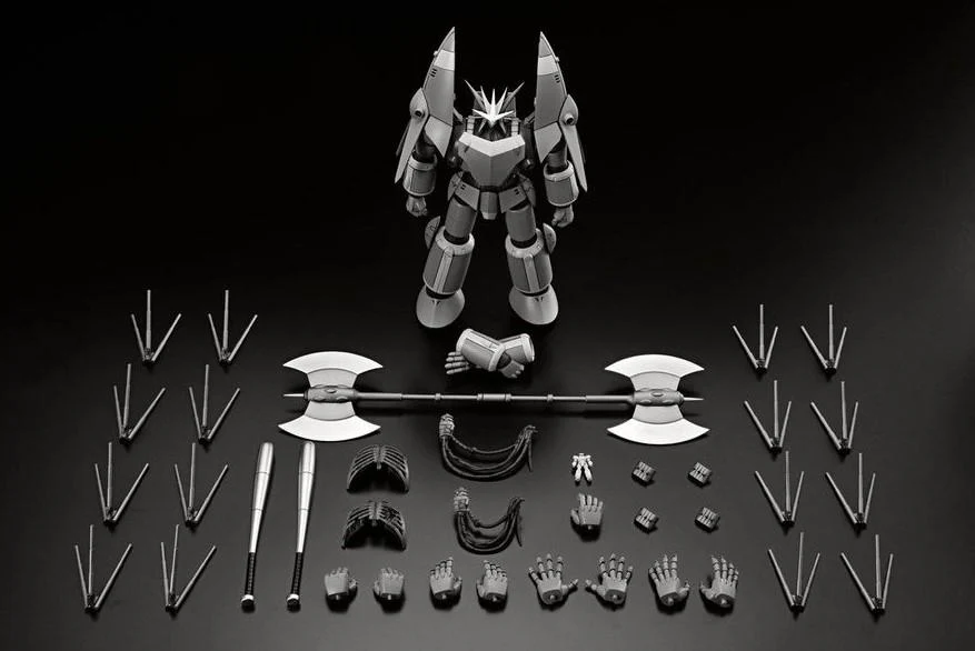 Aoshima 1/1000 Aim For The Top! Gunbuster Black Hole Starship, Black and White (Limited Edition) - Image 4