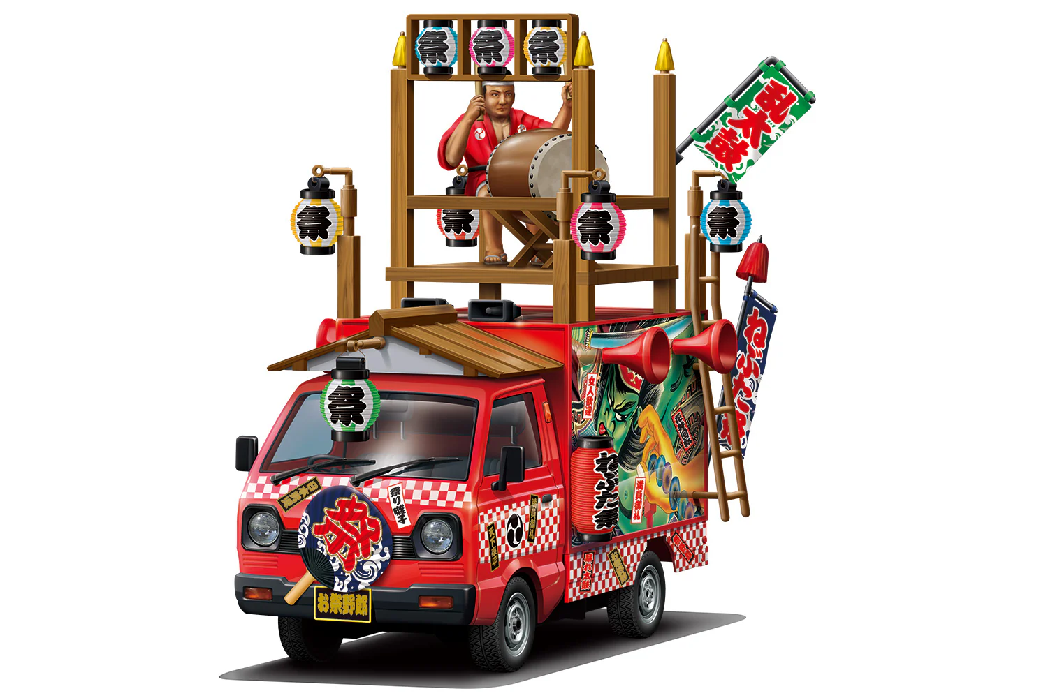 Aoshima 1/24 Catering Machines #02 Danjiri Fighter