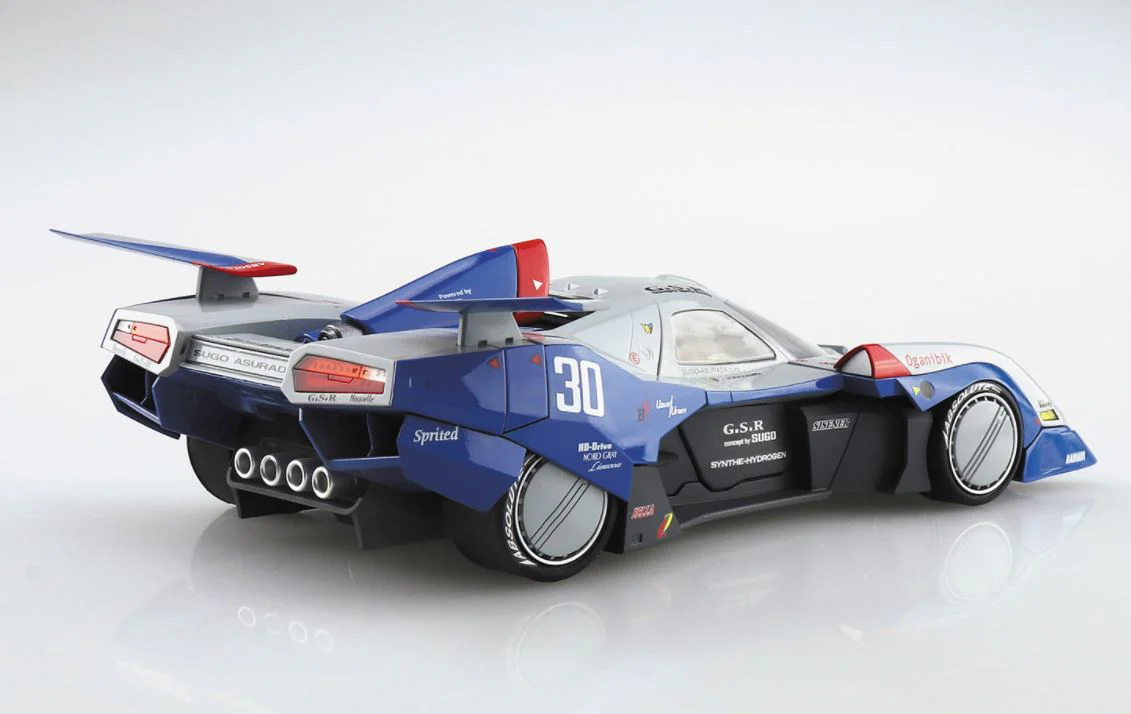 Aoshima 1/24 Cyber Formula Asurada G.S.X Aero Mode - Image 3