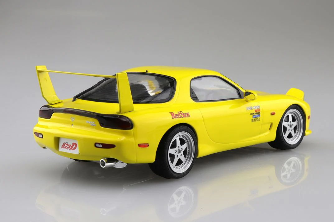Aoshima 1/24 INITIAL D TAKAHASHI KEISUKE FD3S RX-7 COMICS VOL.1 Ver. - Image 4