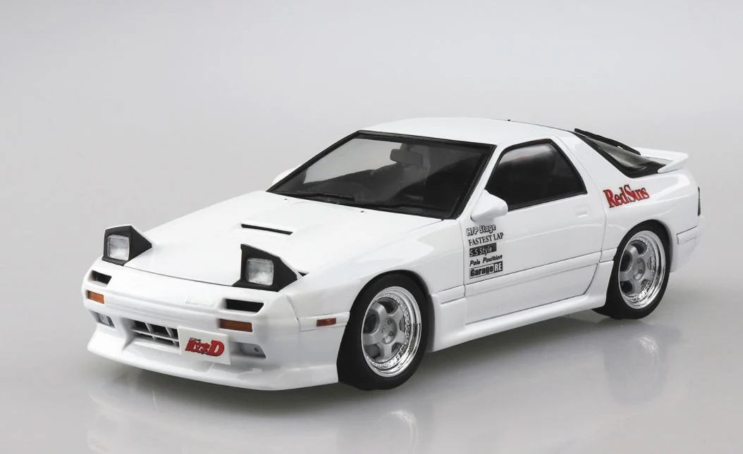 Aoshima 1/24 Initial D Takahashi Ryosuke FC3S RX-7 - Image 2