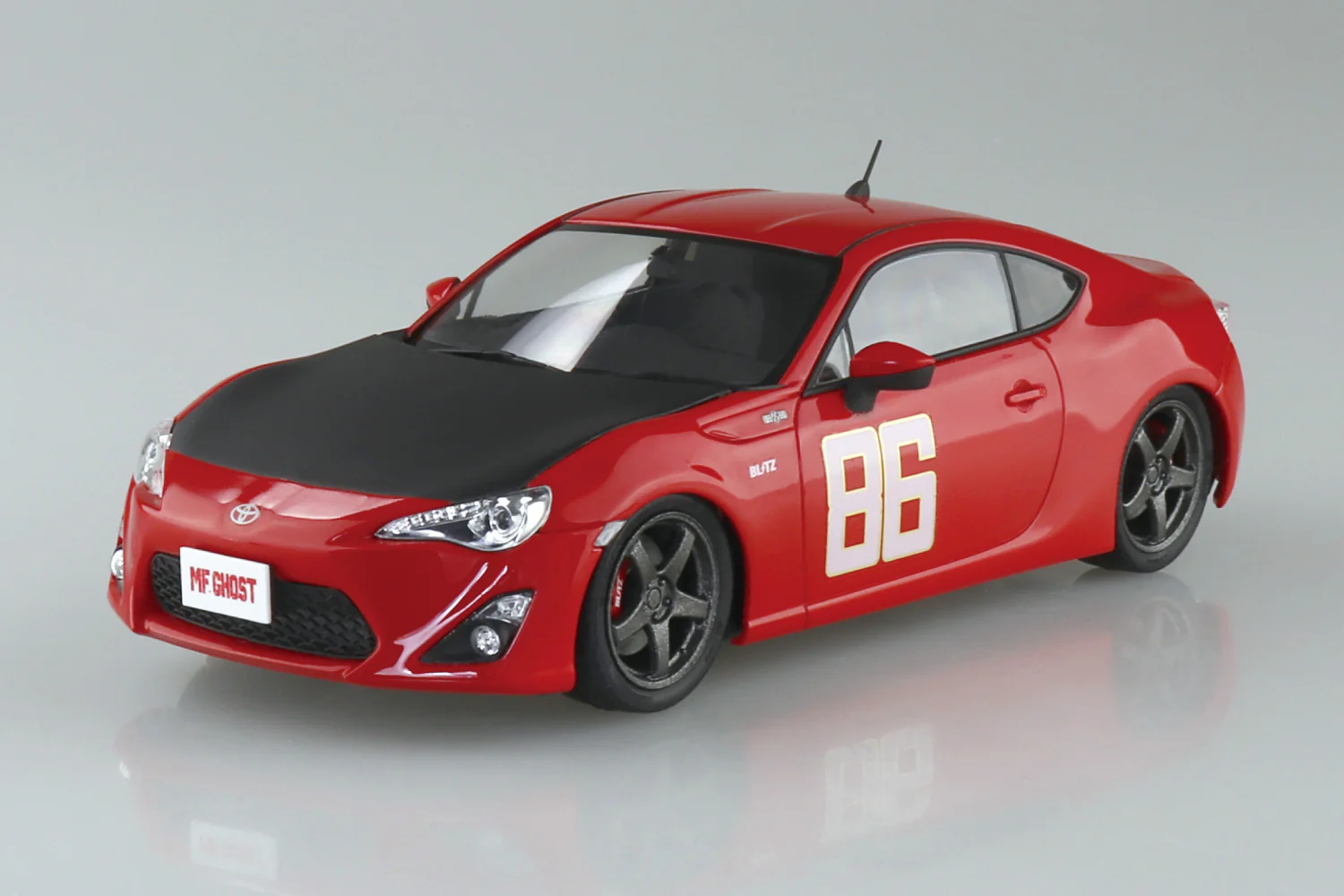 Aoshima 1/24 MF GHOST #3, Katagiri Kanata Zn6 Toyota86 Comics Vol.9 The Peninsula Manazuru Ver.