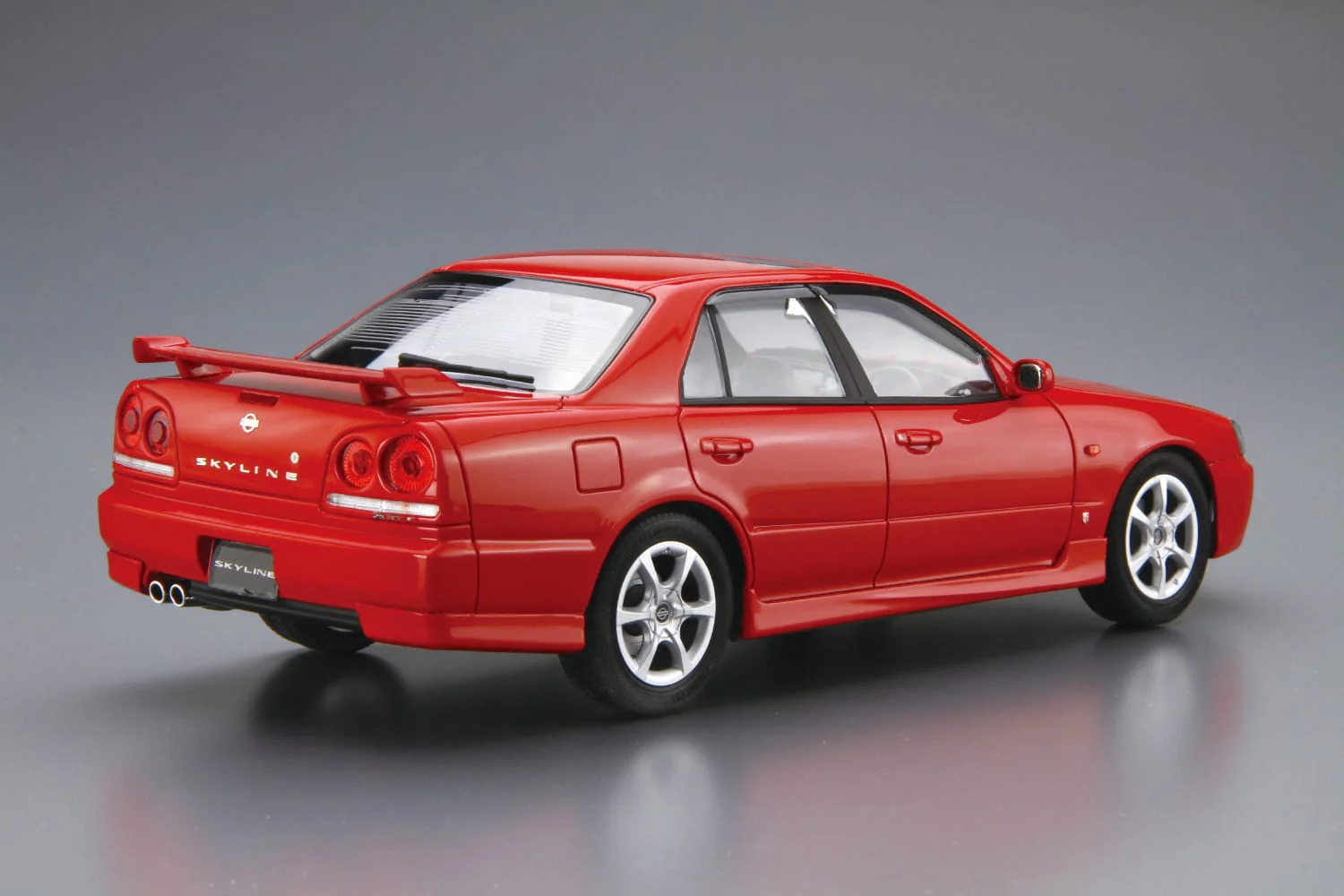 Aoshima 1/24 NISSAN ER34 SKYLINE 25GT-X TURBO '98 / 25GT TURBO '01 - Image 3