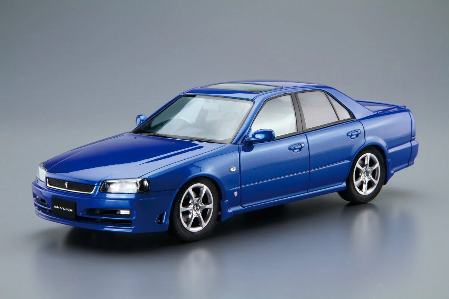 Aoshima 1/24 NISSAN ER34 SKYLINE 25GT-X TURBO '98 / 25GT TURBO '01 - Image 4