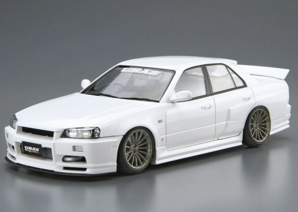Aoshima 1/24 Nissan Uras ER34 Skyline Type-R '01