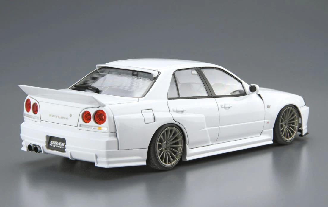 Aoshima 1/24 Nissan Uras ER34 Skyline Type-R '01 - Image 3