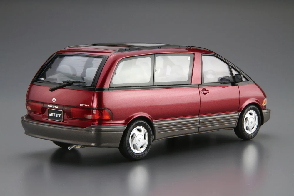 Aoshima 1/24 Toyota TCR11W ESTIMA TWIN MOON ROOF '90 - Image 3