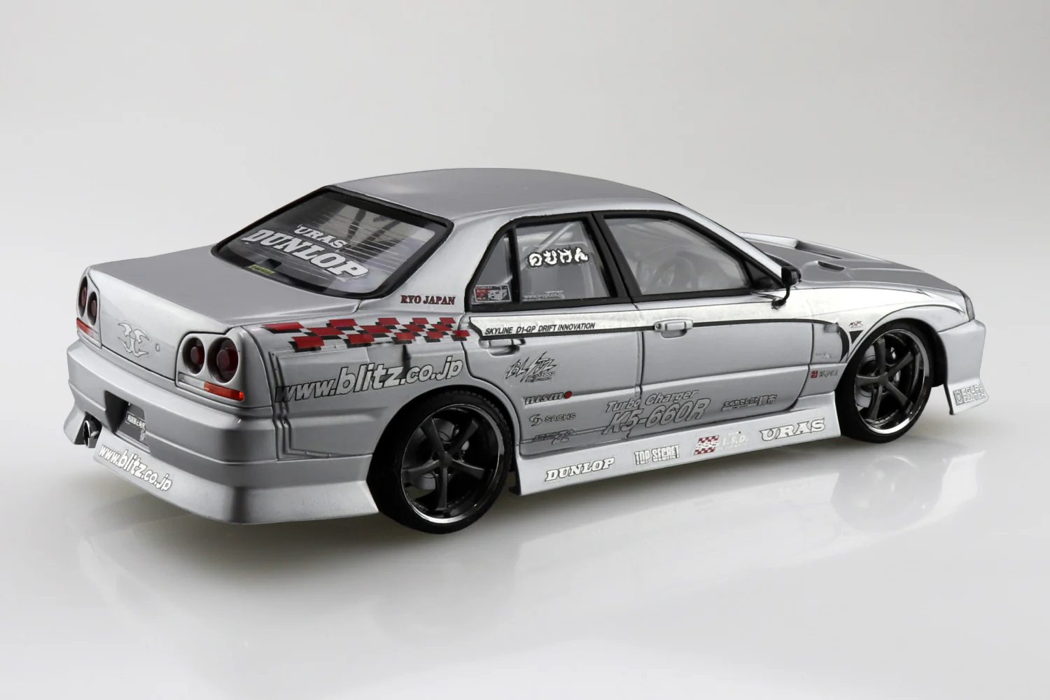 Aoshima 1/24 Uras 2002 D1 Spec Replica Er34 Skyline '01 (Nissan) - Image 2