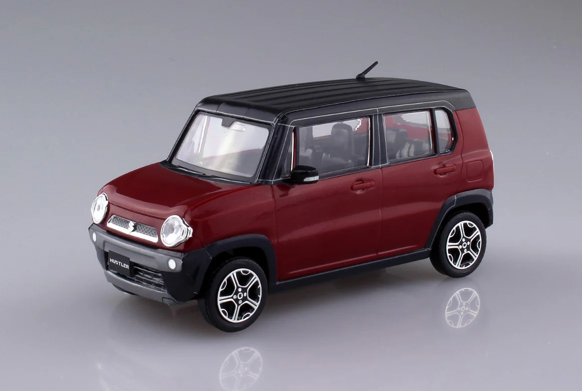 Aoshima 1/32 SNAP KIT #01-A Suzuki HUSTLER (Phoenix Red Pearl)