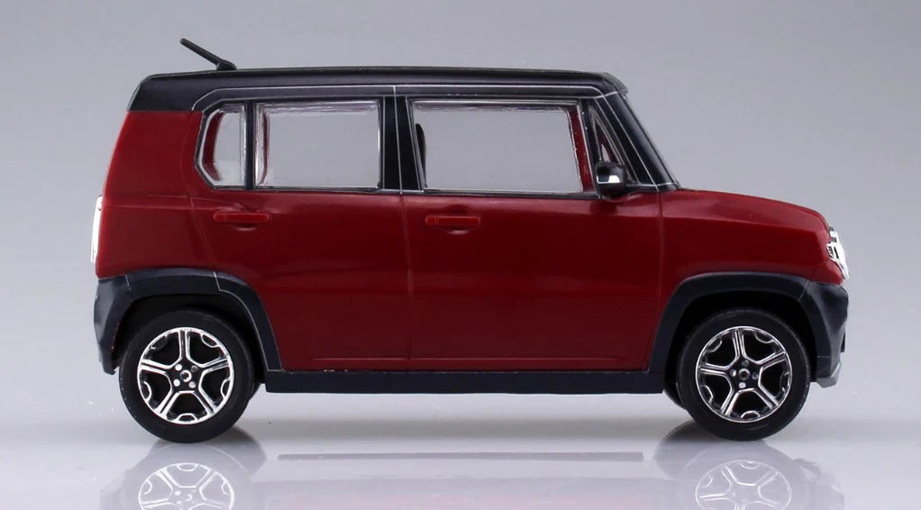 Aoshima 1/32 SNAP KIT #01-A Suzuki HUSTLER (Phoenix Red Pearl) - Image 4
