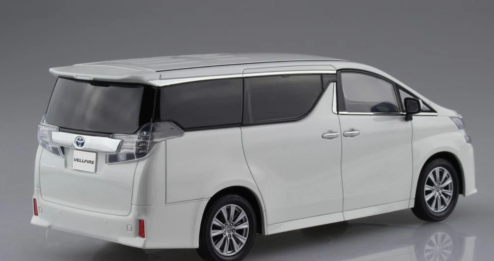 Aoshima 1/32 SNAP KIT #04-A Toyota VELLFIRE(WHITE PEARL CRYSTAL SHINE) - Image 3