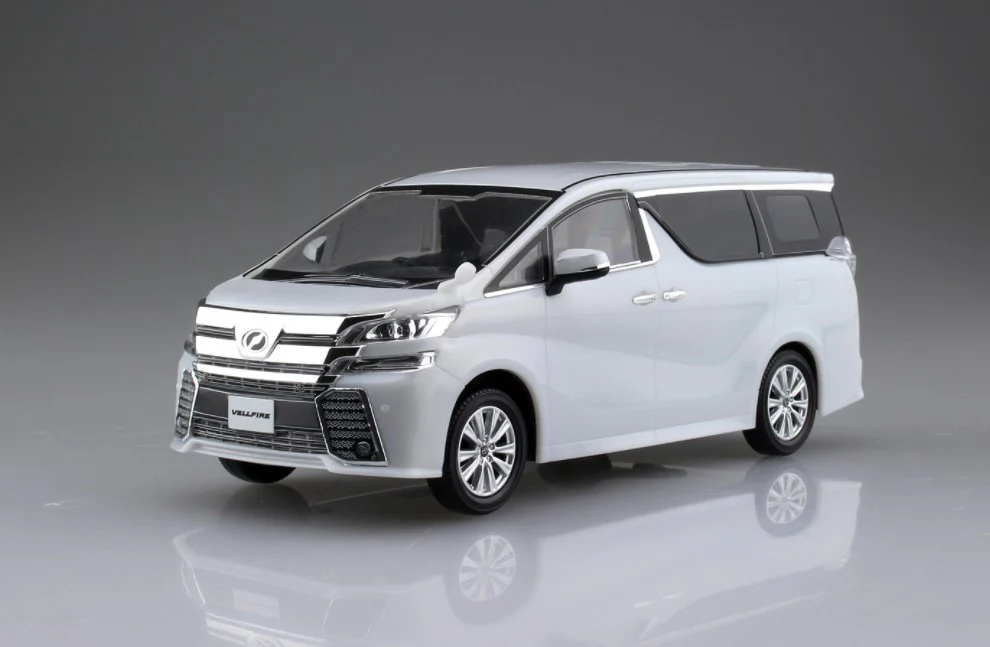 Aoshima 1/32 SNAP KIT #04-A Toyota VELLFIRE(WHITE PEARL CRYSTAL SHINE) - Image 4