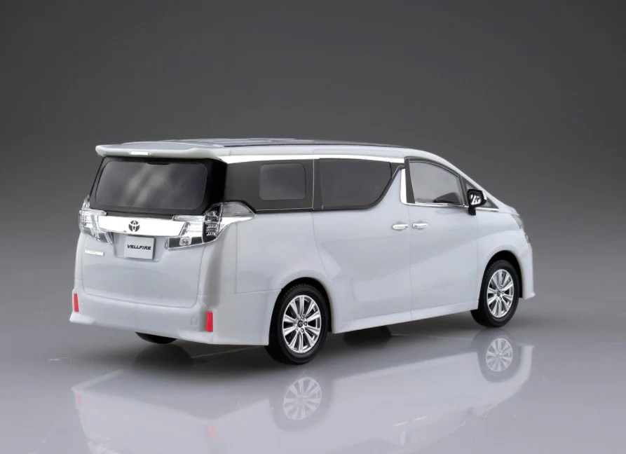 Aoshima 1/32 SNAP KIT #04-A Toyota VELLFIRE(WHITE PEARL CRYSTAL SHINE) - Image 5