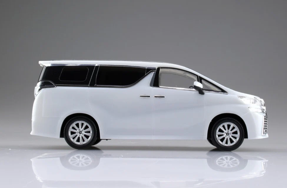 Aoshima 1/32 SNAP KIT #04-A Toyota VELLFIRE(WHITE PEARL CRYSTAL SHINE) - Image 6