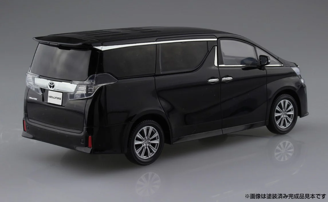 Aoshima 1/32 SNAP KIT #04-B Toyota VELLFIRE(BLACK) - Image 3