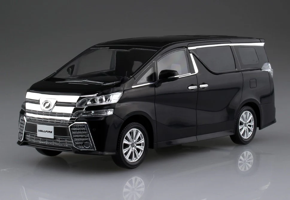 Aoshima 1/32 SNAP KIT #04-B Toyota VELLFIRE(BLACK) - Image 4