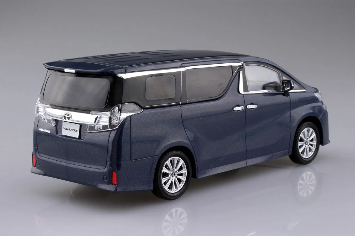 Aoshima 1/32 SNAP KIT #04-D Toyota VELLFIRE(GRAYISH BLUE MICA METALLIC) - Image 5