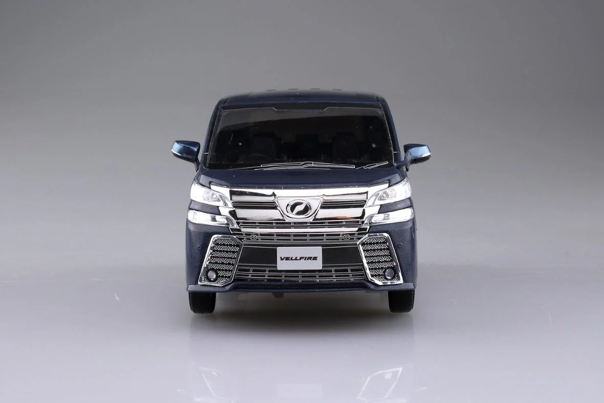Aoshima 1/32 SNAP KIT #04-D Toyota VELLFIRE(GRAYISH BLUE MICA METALLIC) - Image 7