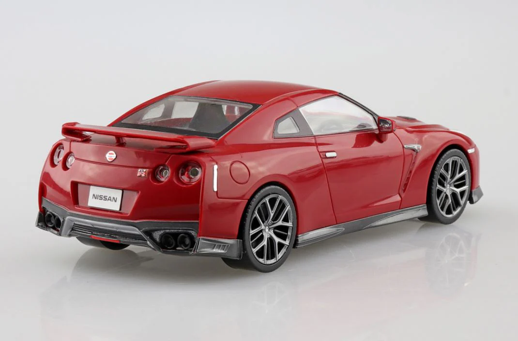Aoshima 1/32 SNAP KIT #07-E Nissan GT-R(Vibrant Red) - Image 3