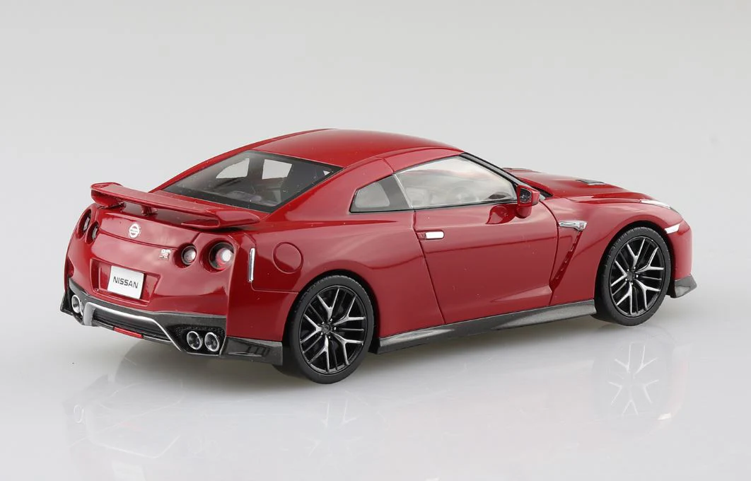 Aoshima 1/32 SNAP KIT #07-E Nissan GT-R(Vibrant Red) - Image 5