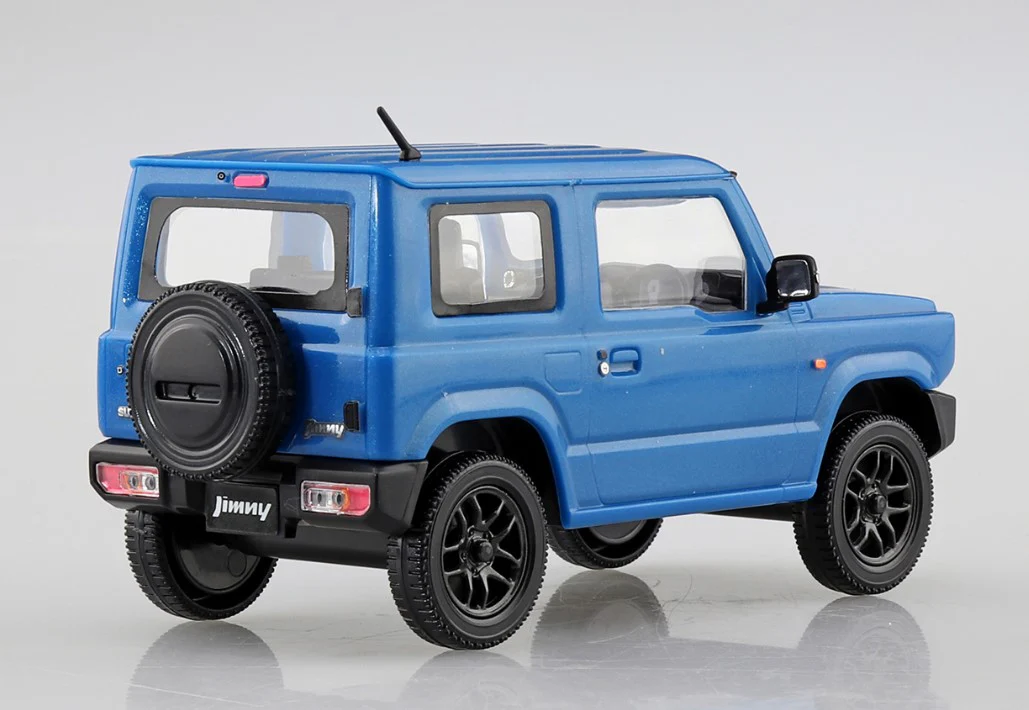 Aoshima 1/32 SNAP KIT #08-C Suzuki Jimny (Brisk Blue Metallic) - Image 3