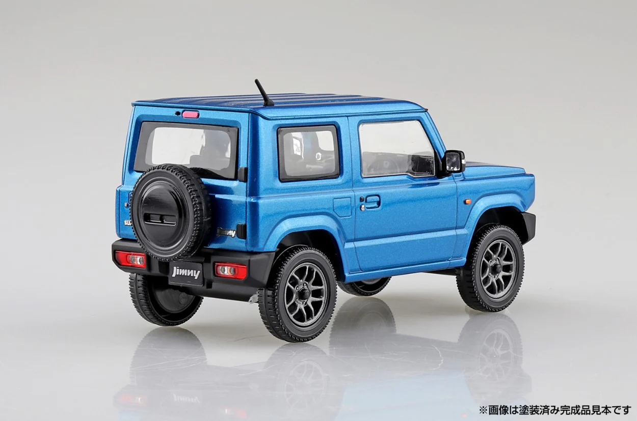 Aoshima 1/32 SNAP KIT #08-C Suzuki Jimny (Brisk Blue Metallic) - Image 7