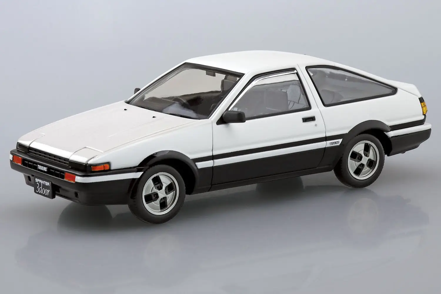 Aoshima 1/32 SNAP KIT #11-WB Toyota Sprinter Trueno (High Tech Two Tone) - Image 3
