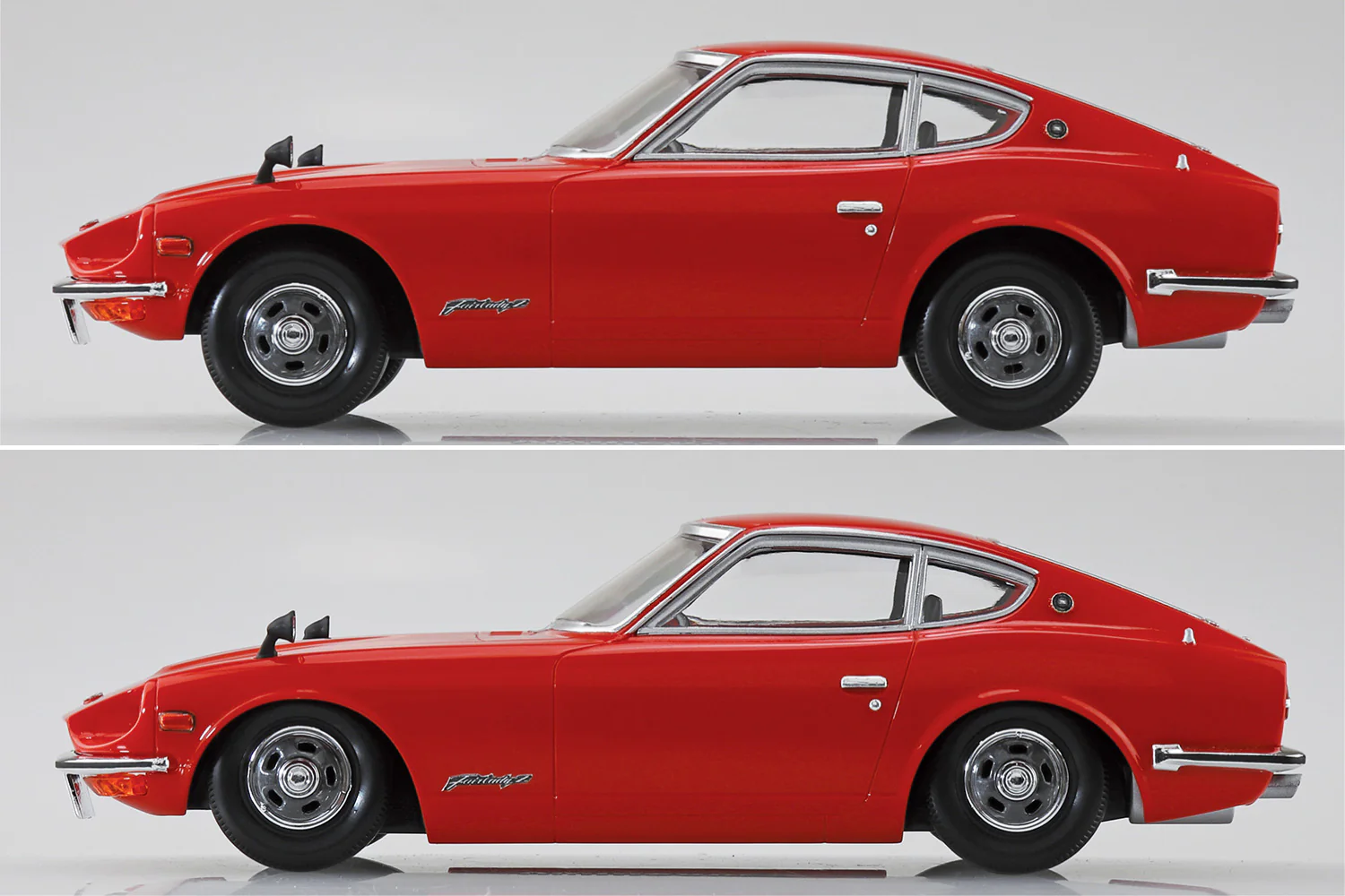 Aoshima 1/32 SNAP KIT #13-B Nissan S30 Fairlady Z (Red) - Image 5