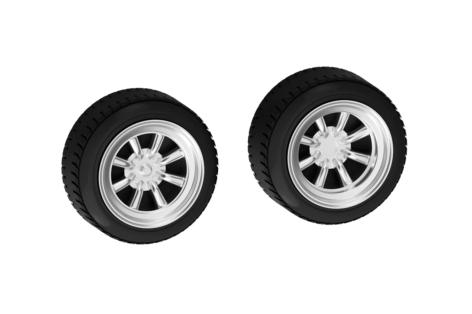 Aoshima 1/32 SNAP KIT #13-SP3 Nissan S30 Fairlady Z Custom Wheel (Orange) - Image 4