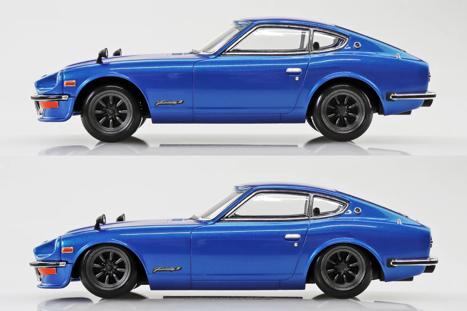 Aoshima 1/32 Snap Kit #15CU-BE Nissan S30 Fairlady Z custom(Blue metallic) - Image 7