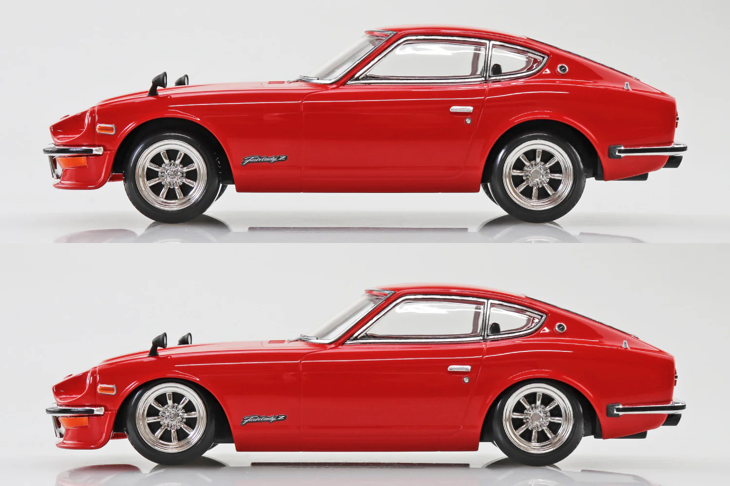 Aoshima 1/32 Snap Kit #15CU-RD Nissan S30 Fairlady Z Custom(Red) - Image 6