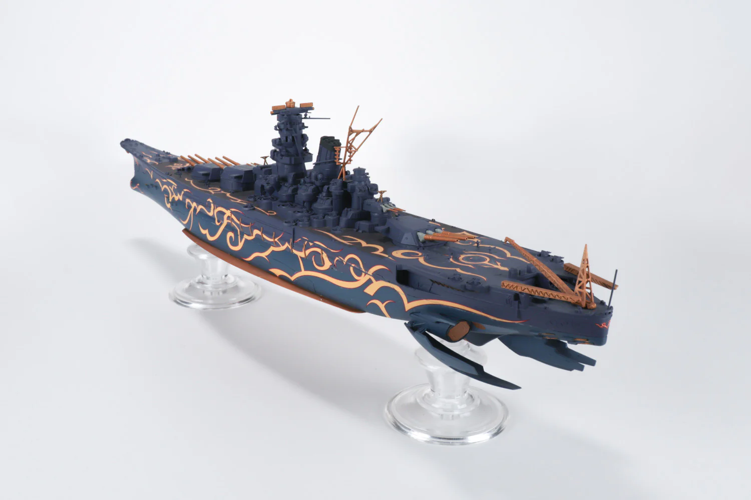 Aoshima 1/700 Arpeggio Of Blue Steel -Ars Nova- Fog Fleet Super Battleship Musashi - Image 3