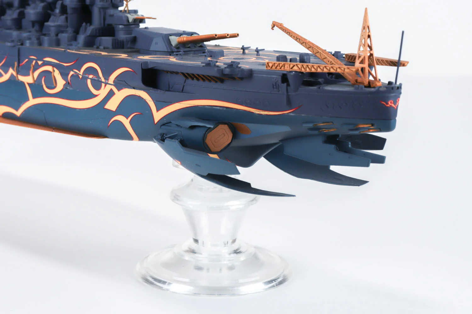 Aoshima 1/700 Arpeggio Of Blue Steel -Ars Nova- Fog Fleet Super Battleship Musashi - Image 4