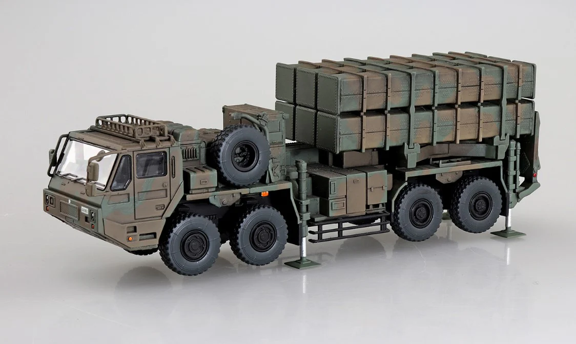Aoshima 1/72 JGSDF Type 03 Medium-Range Surface-to-Air Missile