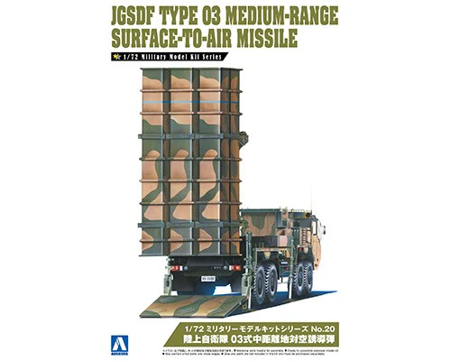 Aoshima 1/72 JGSDF Type 03 Medium-Range Surface-to-Air Missile - Image 2